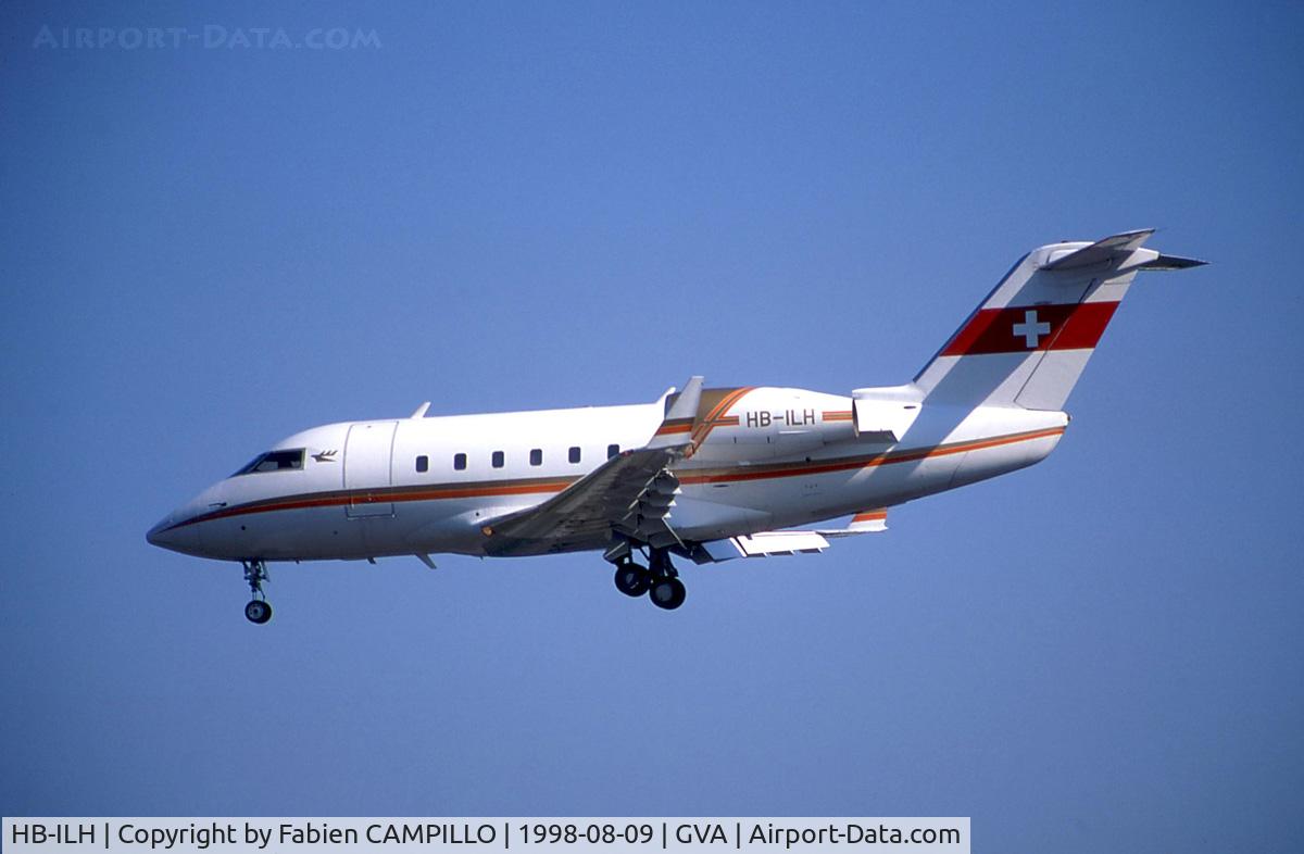 HB-ILH, 1981 Canadair Challenger 600S (CL-600-1A11) C/N 1025, CL-600-1A 11 Challenger 600S