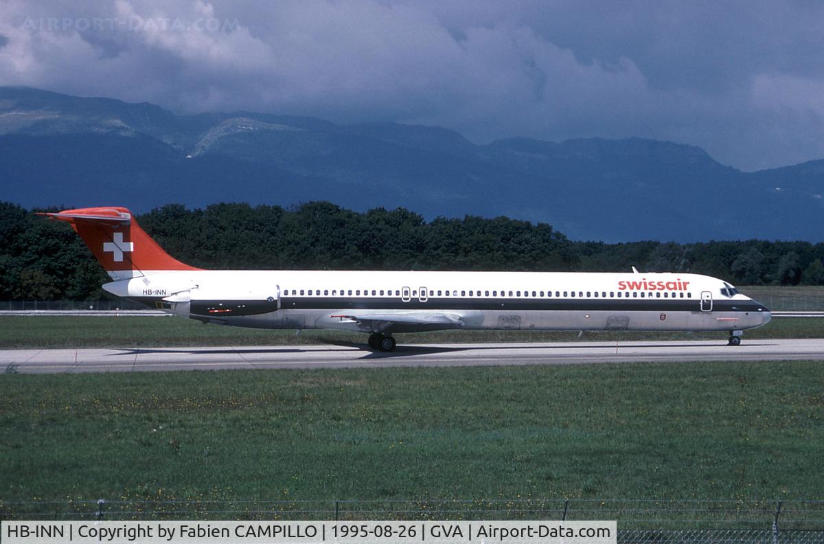 HB-INN, 1991 McDonnell Douglas MD-82 (DC-9-82) C/N 48012, Swissair