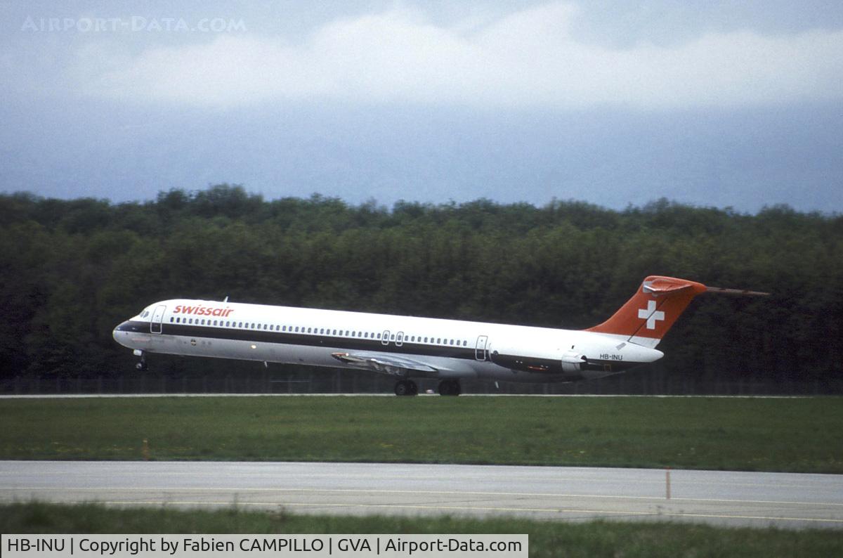 HB-INU, 1986 McDonnell Douglas MD-81 (DC-9-81) C/N 49358, Swissair