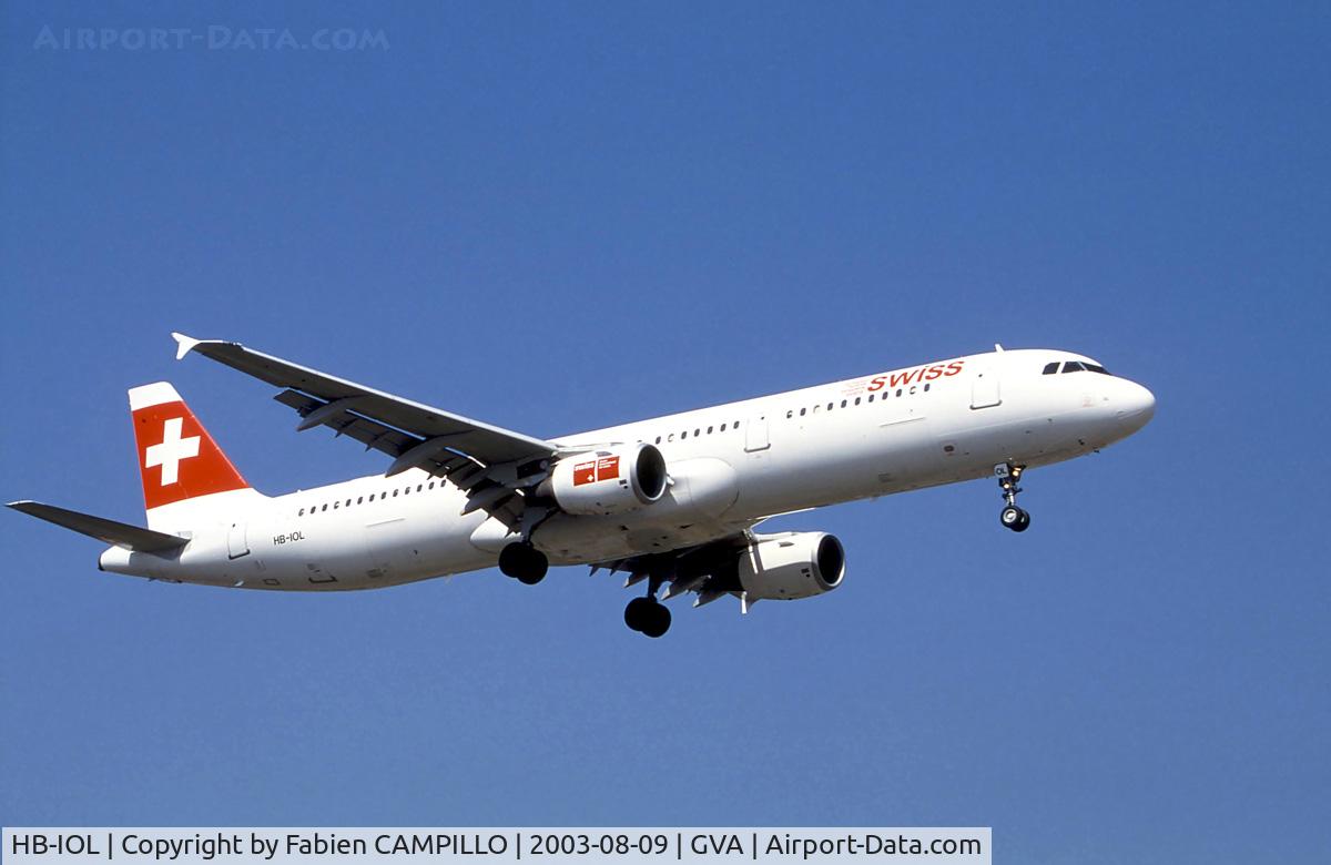 HB-IOL, 1999 Airbus A321-111 C/N 1144, Swiss