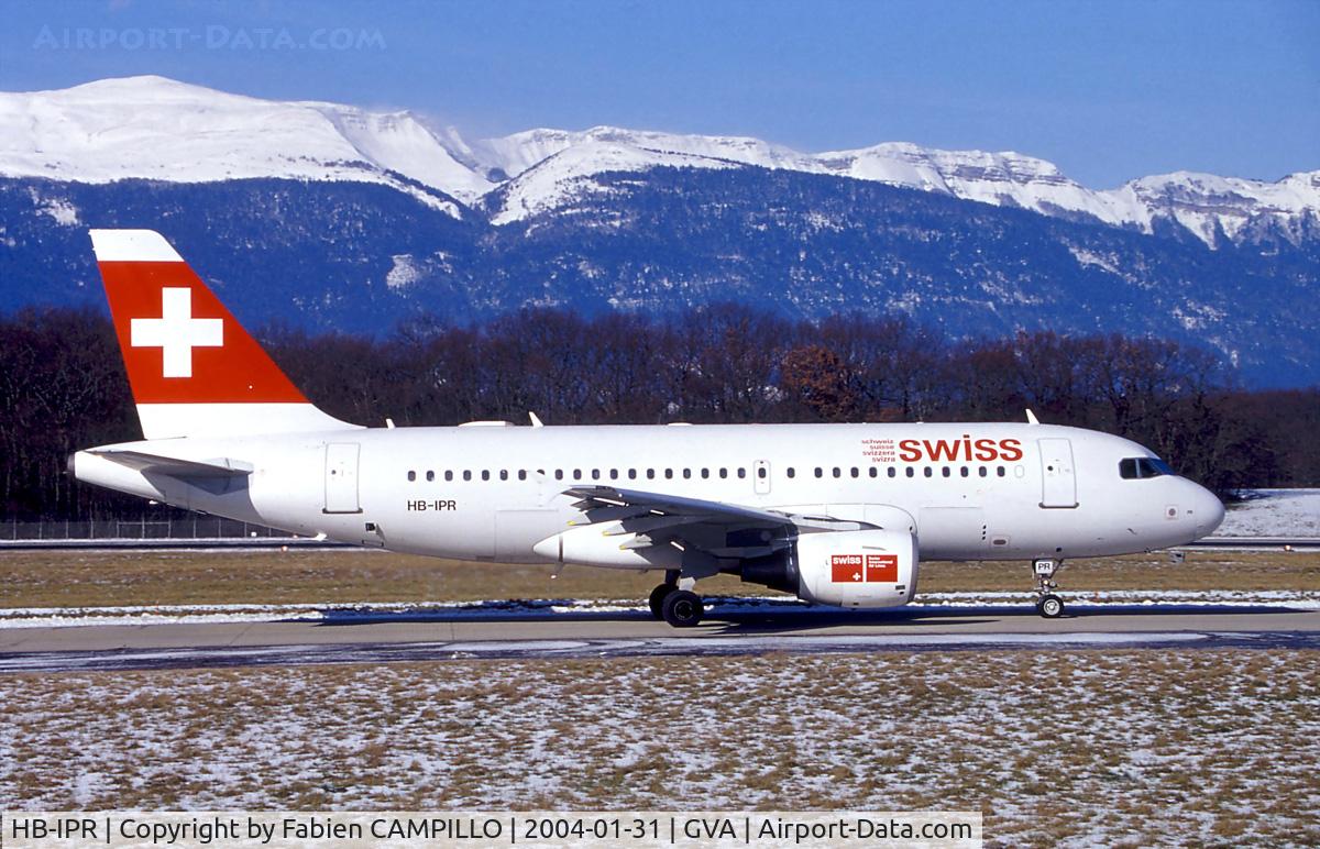 HB-IPR, 1999 Airbus A319-112 C/N 1018, Swiss