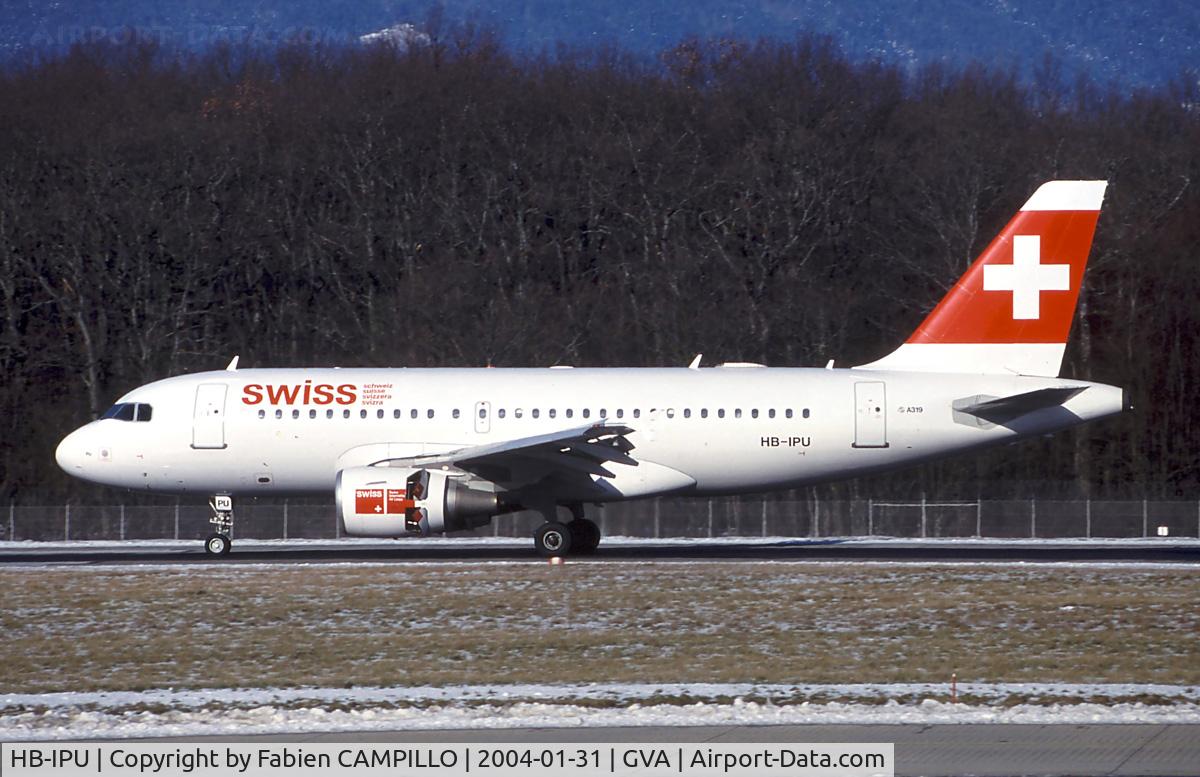 HB-IPU, 1997 Airbus A319-112 C/N 713, Swiss