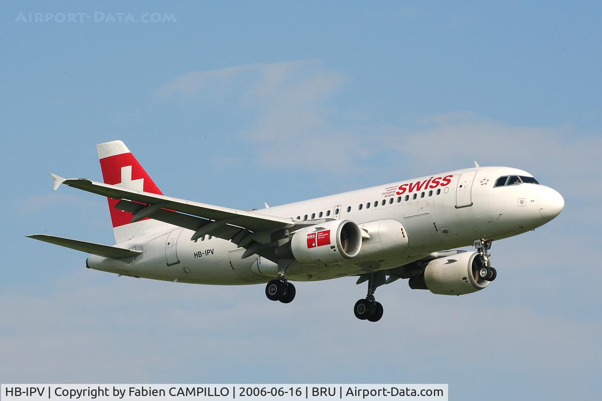 HB-IPV, 1996 Airbus A319-112 C/N 578, Swiss