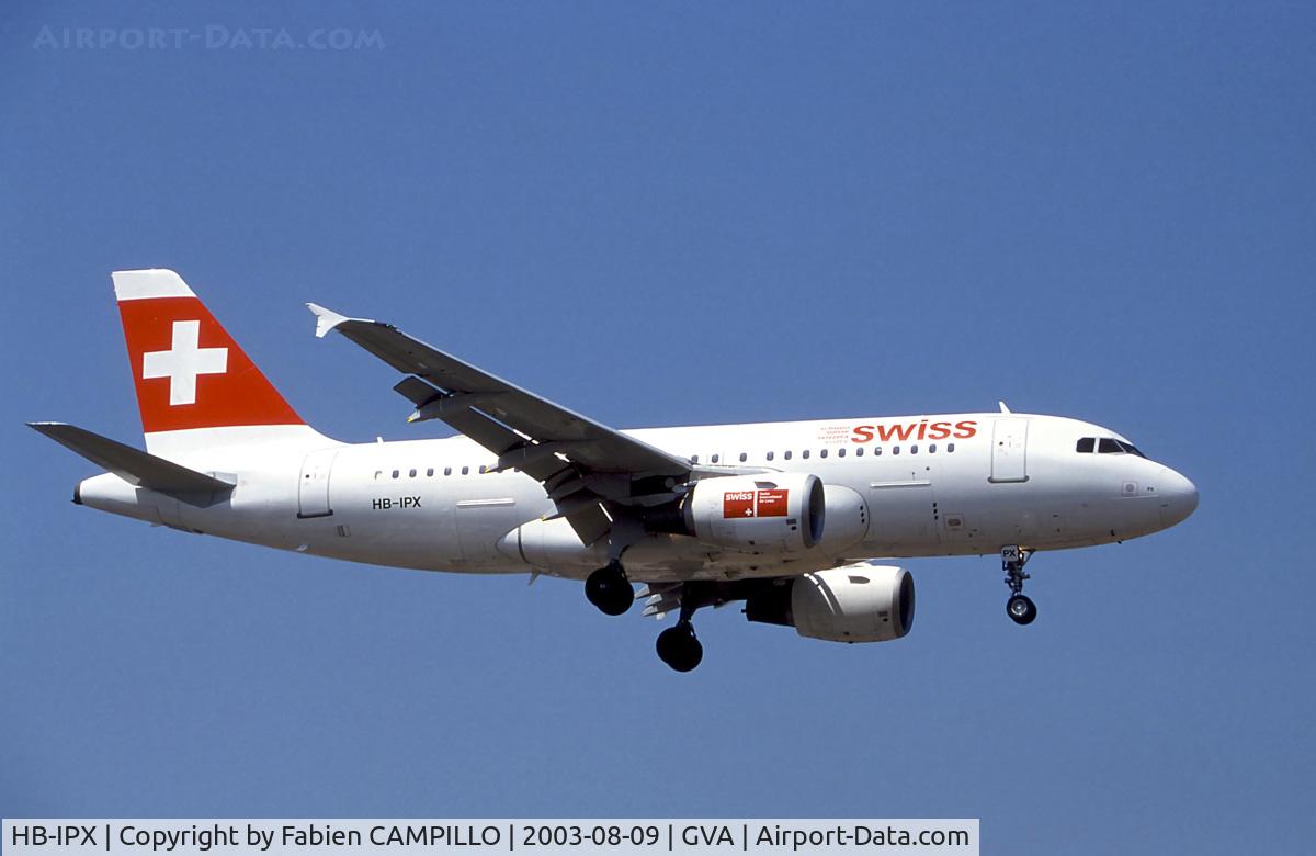 HB-IPX, 1996 Airbus A319-112 C/N 612, Swiss