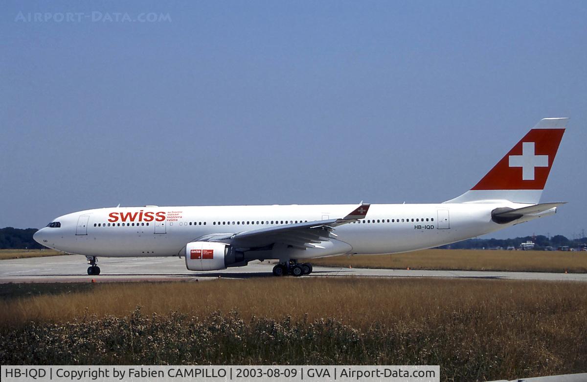 HB-IQD, 1999 Airbus A330-223 C/N 253, Swiss