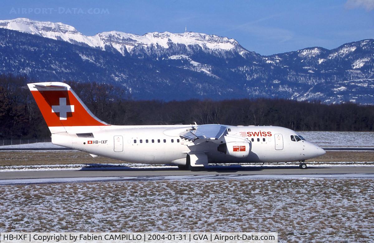 HB-IXF, 1992 British Aerospace BAe.146-200 C/N E2226, Swiss