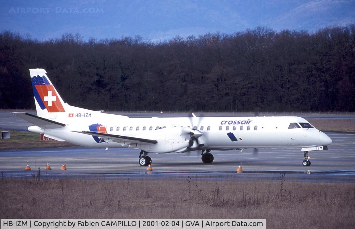 HB-IZM, 1995 Saab 2000 C/N 2000-024, Crossair