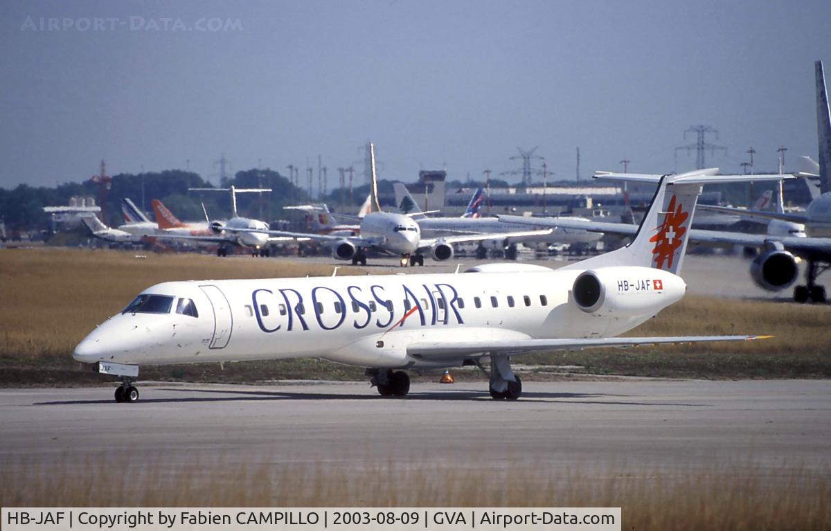 HB-JAF, 2000 Embraer ERJ-145LR (EMB-145LR) C/N 145313, Crossair