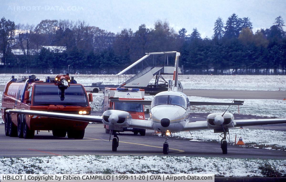 HB-LOT, 1974 Piper PA-31-310 Navajo C/N 31-7400981, Piper PA-31-310 Navajo B 31-7400981