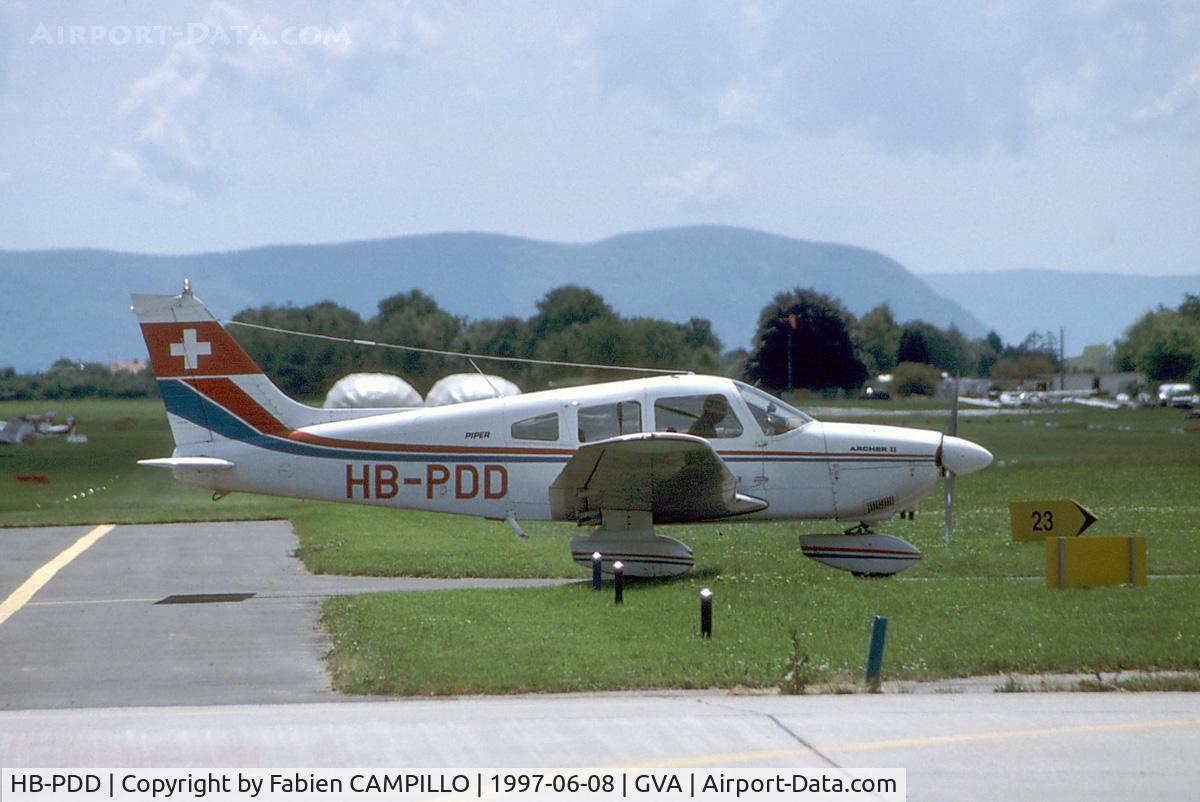 HB-PDD, Piper PA-28-181 Archer II C/N 28-7890528, Piper PA-28-181 Cherokee Archer II 28-789528