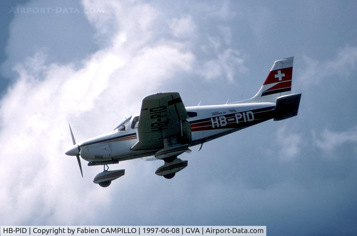 HB-PID, 1984 Piper PA-28-181 Archer II C/N 28-8490084, Piper PA-28-181 Cherokee Archer II 28-8490084