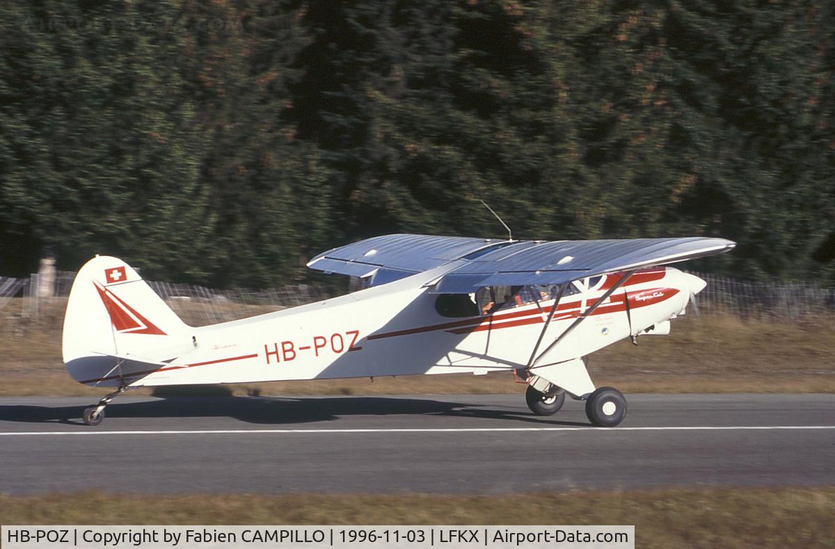 HB-POZ, 1970 Piper PA-18-150 Super Cub C/N 18-8877, Piper PA-18-150 Super Cub 18-8877
