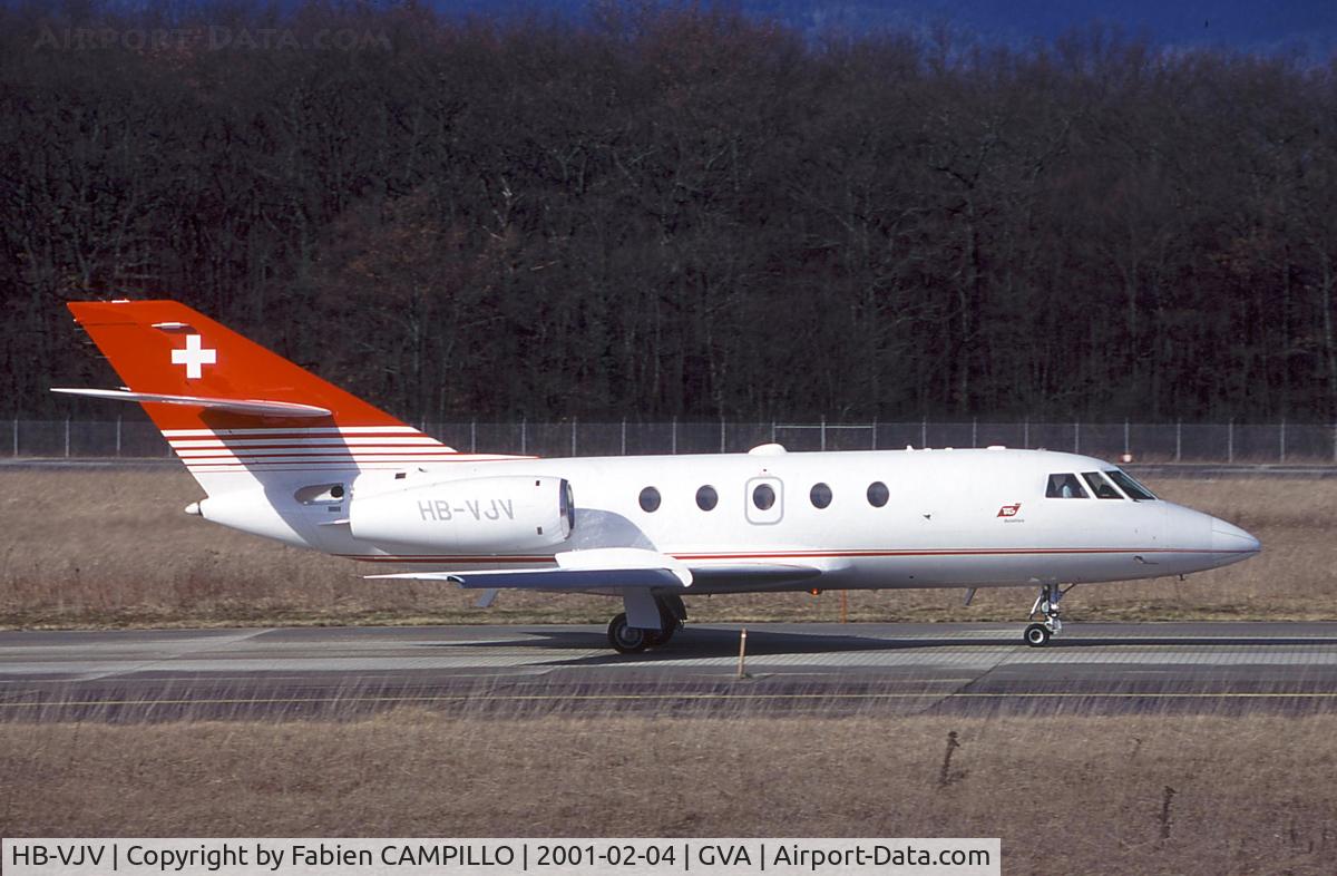 HB-VJV, 1970 Dassault Falcon (Mystere) 20D C/N 237, Aeroleasing