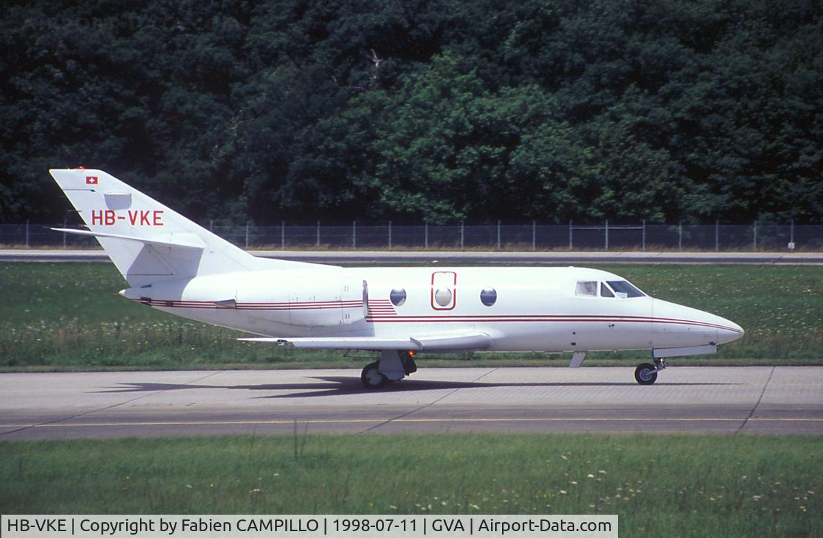 HB-VKE, 1974 Dassault Falcon 10 C/N 007, Aeroleasing