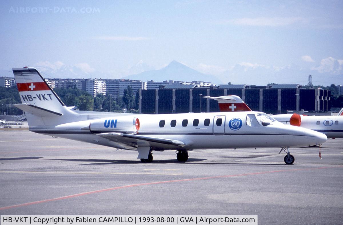 HB-VKT, 1981 Cessna 550 Citation II C/N 550-0274, Cessna 550 Citation II 5500274