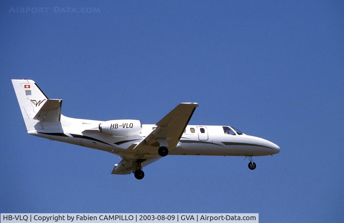 HB-VLQ, 1982 Cessna 550 Citation II C/N 550-0324, Speedwings