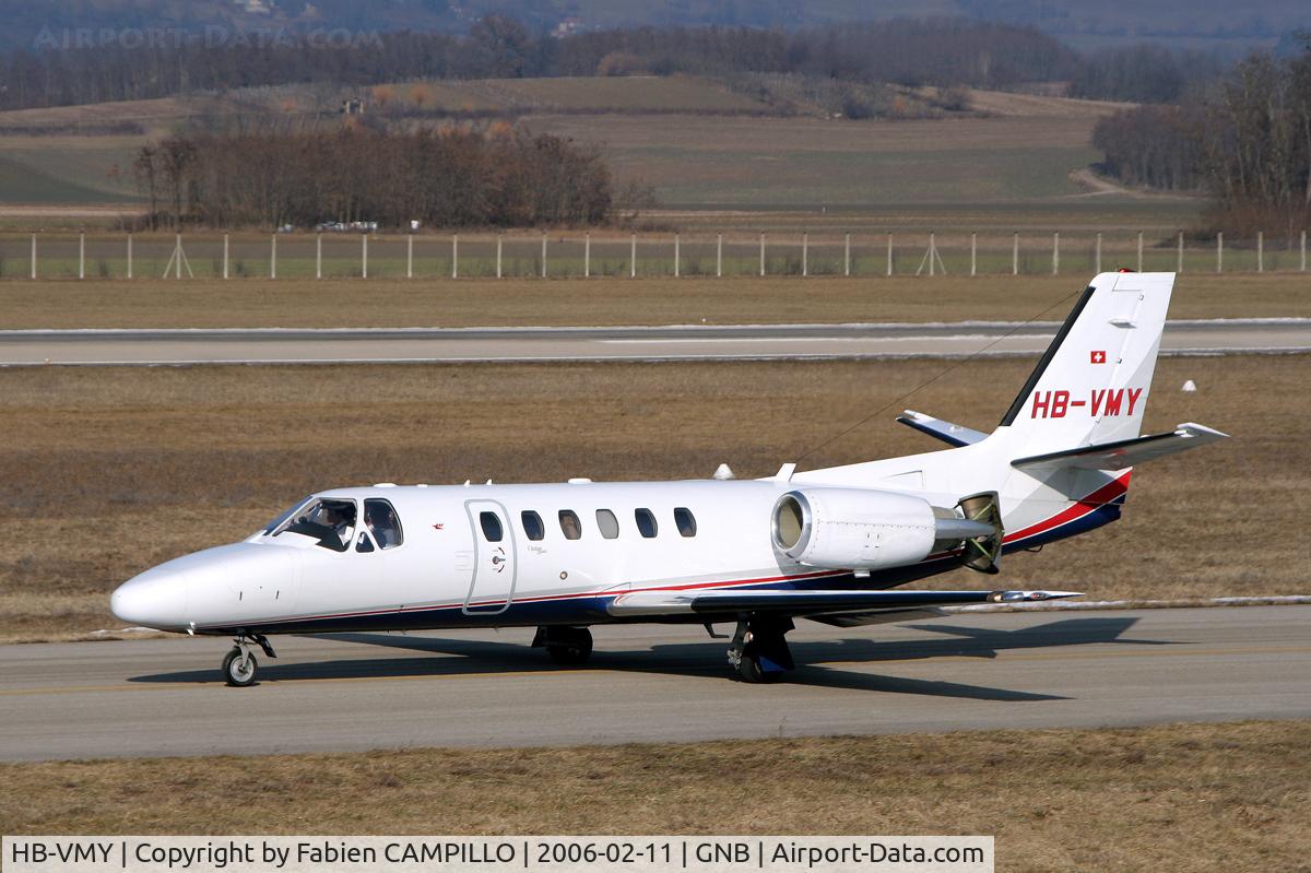 HB-VMY, 2001 Cessna 550 Citation Bravo C/N 550-0964, Jet Aviation Business Jets AG