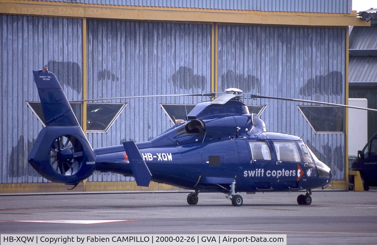 HB-XQW, 1990 Aérospatiale AS-365N-2 Dauphin C/N 6350, SA-365N1 Dauphin 2 6350