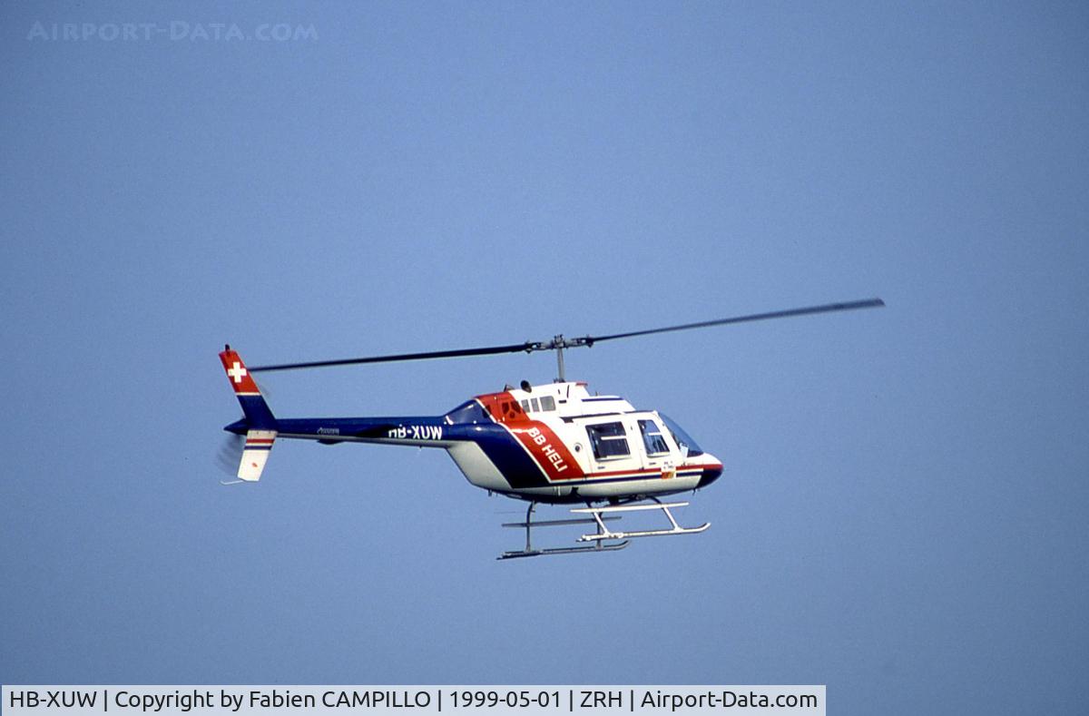 HB-XUW, 1990 Agusta AB-206B JetRanger II C/N 8722, Agusta 206B Jet Ranger III 8722