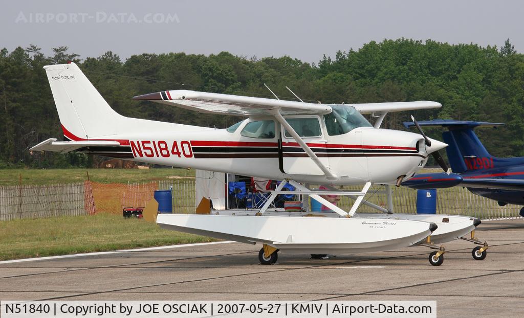 N51840, 1980 Cessna 172P C/N 17274359, On display at 2007 Millville Airshow.