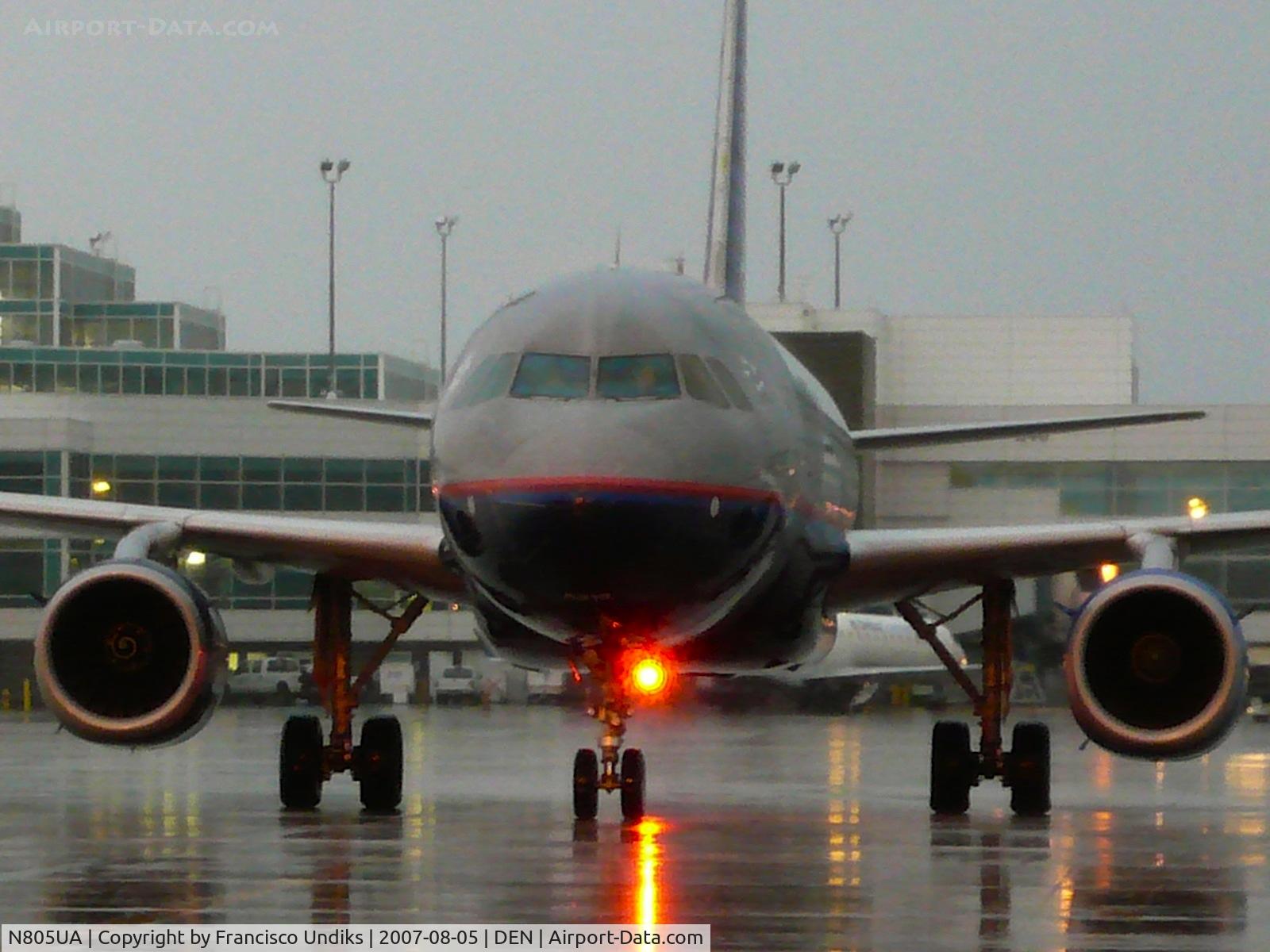 N805UA, 1998 Airbus A319-131 C/N 783, United Airlines A319.