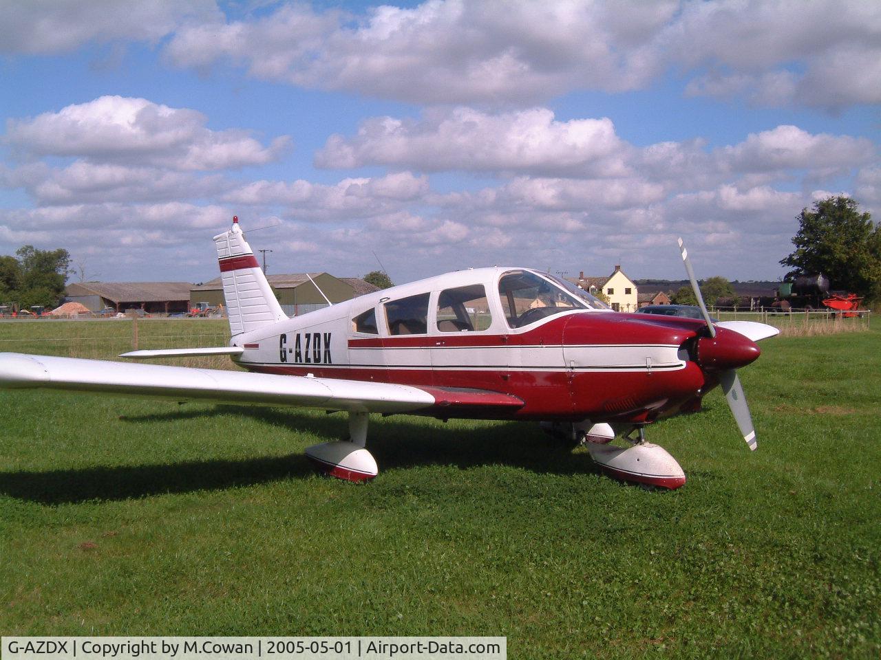 G-AZDX, 1971 Piper PA-28-180 Cherokee C/N 28-7105186, Same owner for last 18 years