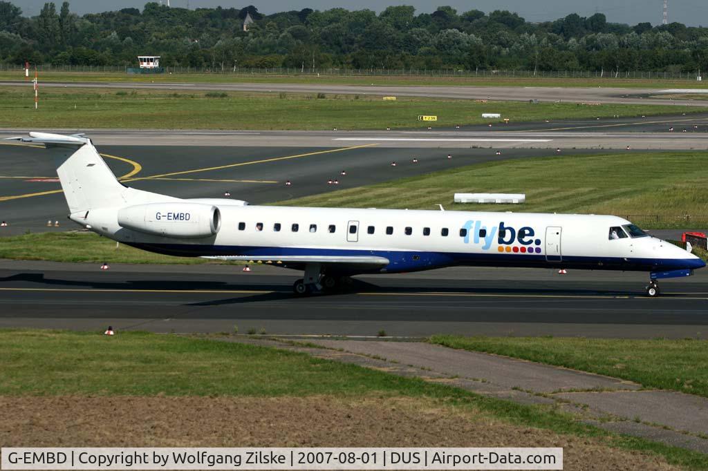 G-EMBD, 1998 Embraer EMB-145EU (ERJ-145EU) C/N 145039, visitor