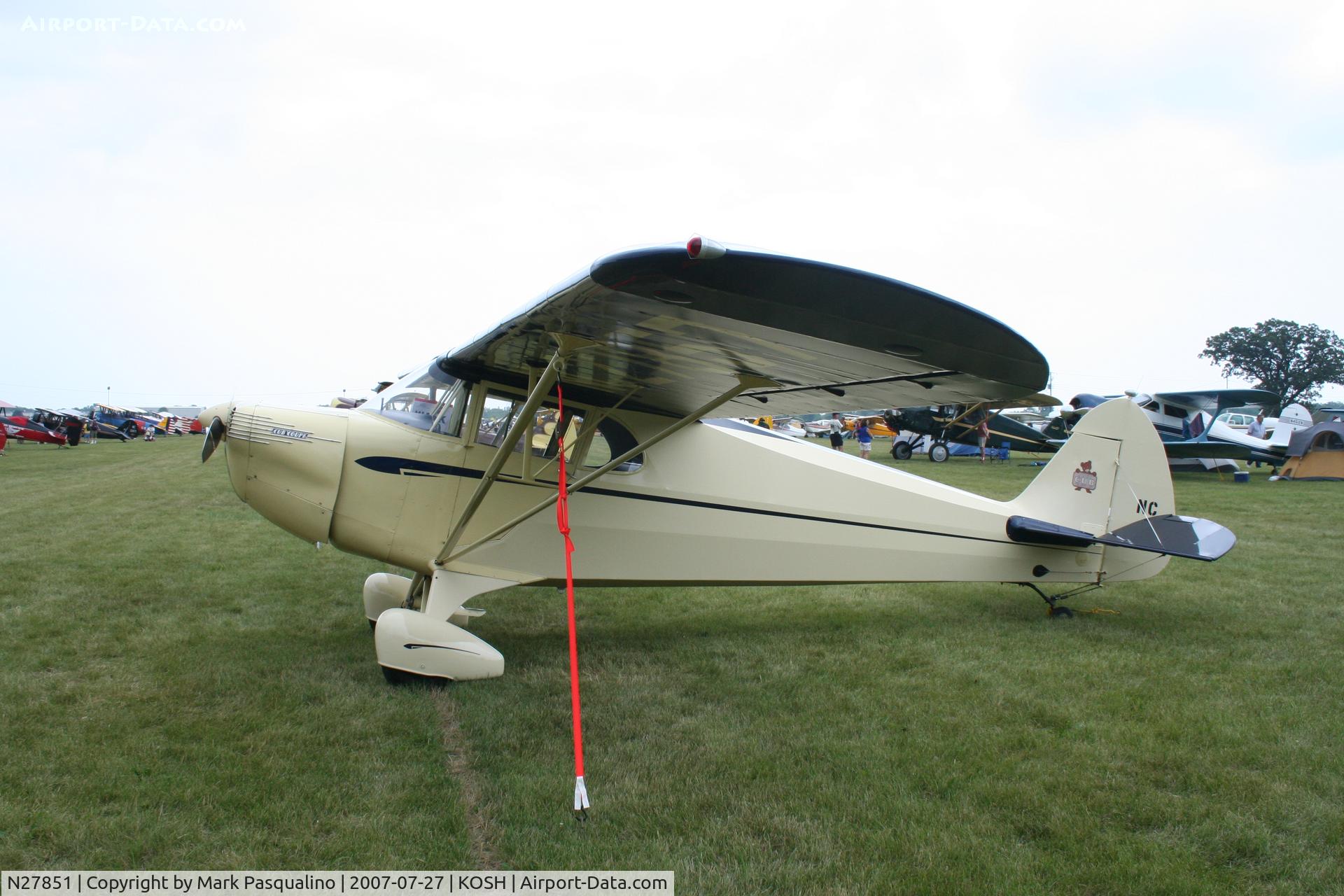 N27851, 1940 Piper J4A C/N 41072, Piper J4A