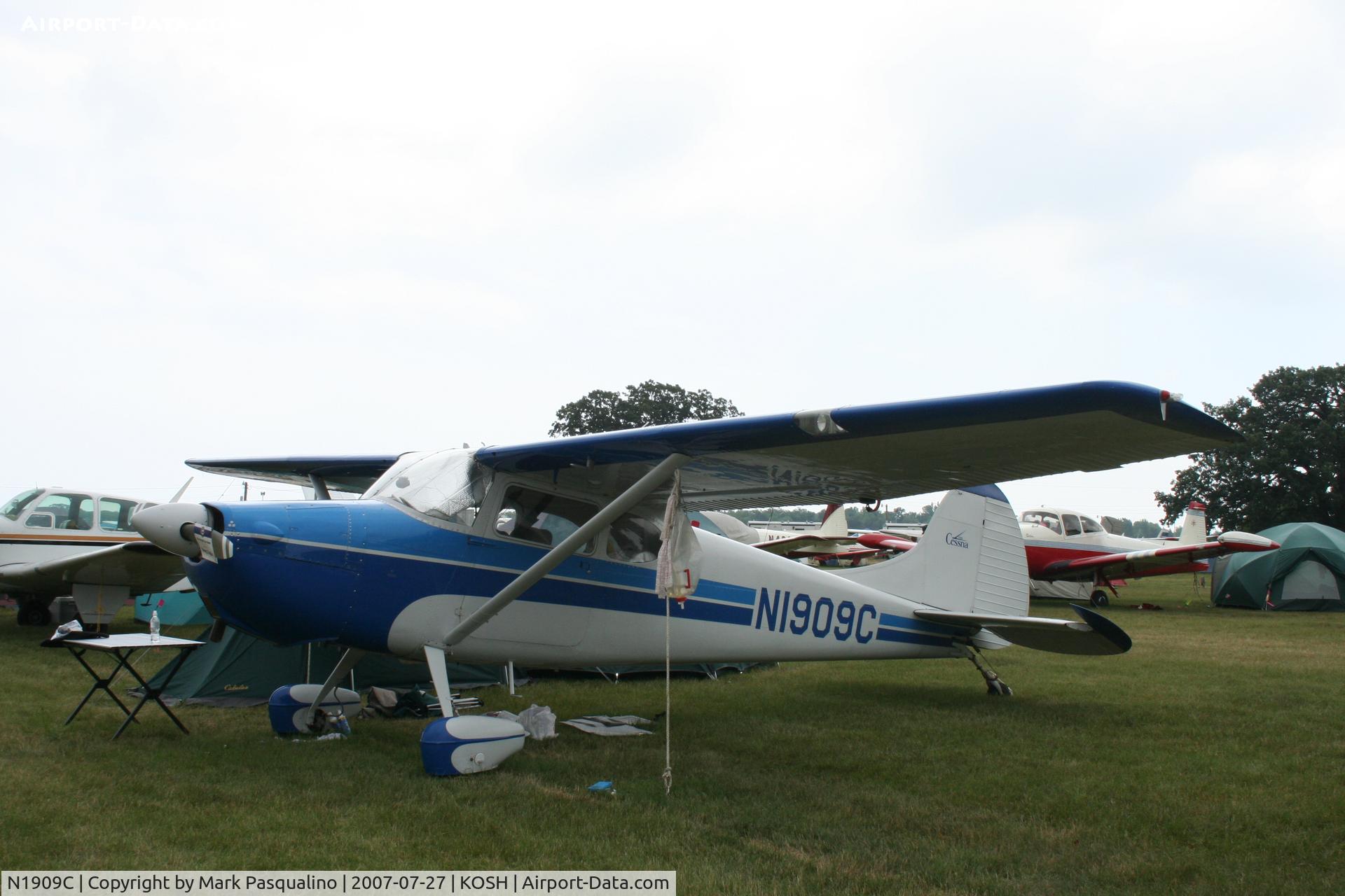 N1909C, 1953 Cessna 170B C/N 26054, Cessna 170B