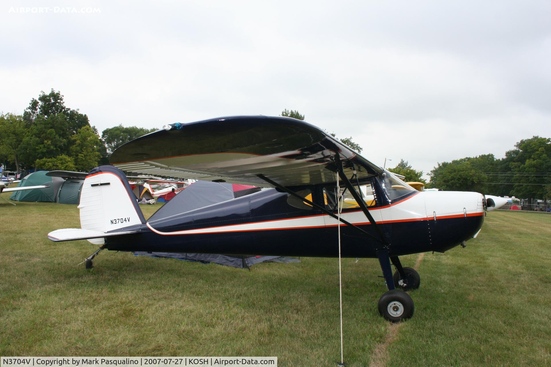 N3704V, 1948 Cessna 140 C/N 14980, Cessna 140