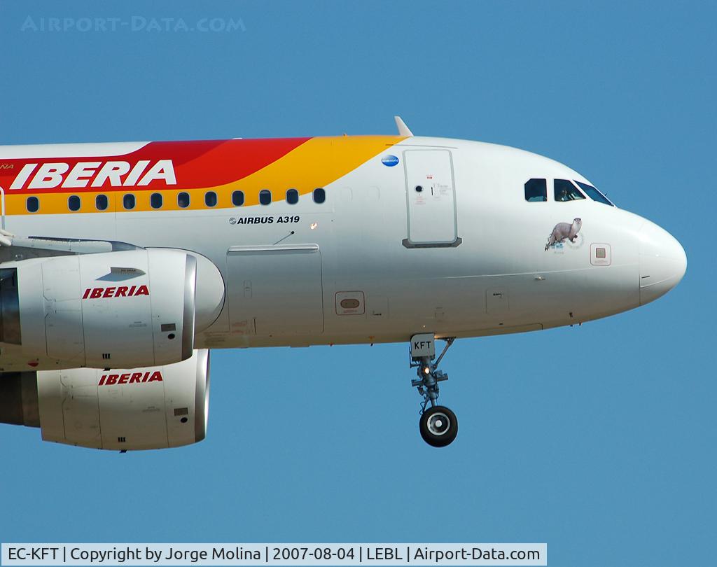 EC-KFT, 2007 Airbus A319-111 C/N 3179, 