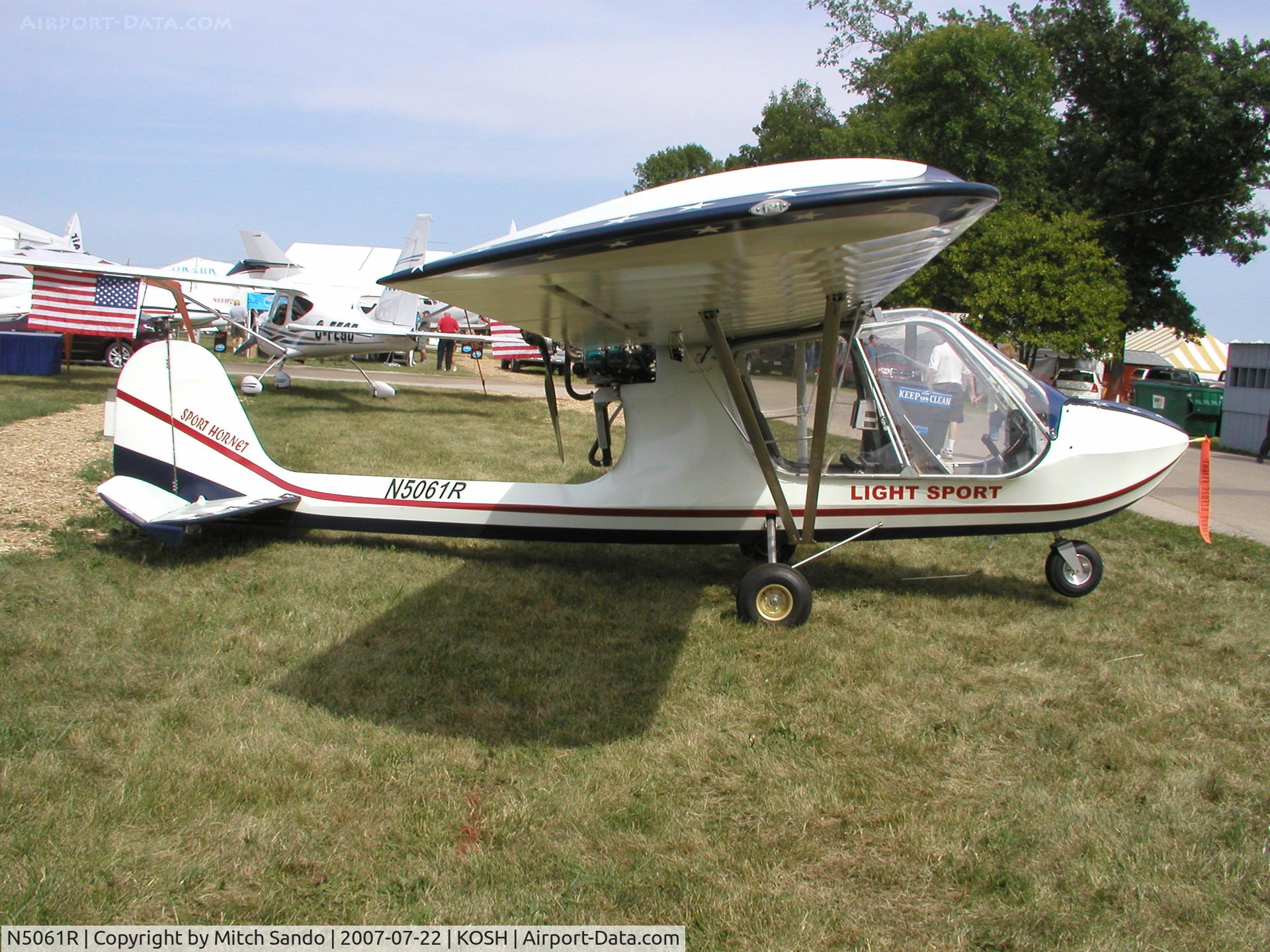 N5061R, 2005 Higher Class Aviation Hornet C/N 0052, EAA AirVenture 2007.