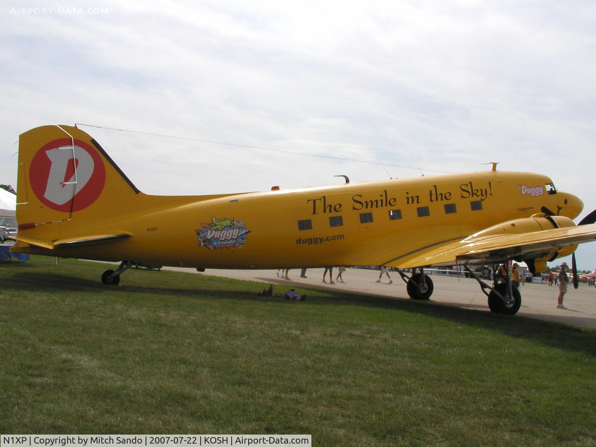 N1XP, 1942 Douglas DC3C-S1C3G (C-47) C/N 4733, Duggy at AirVenture 2007.