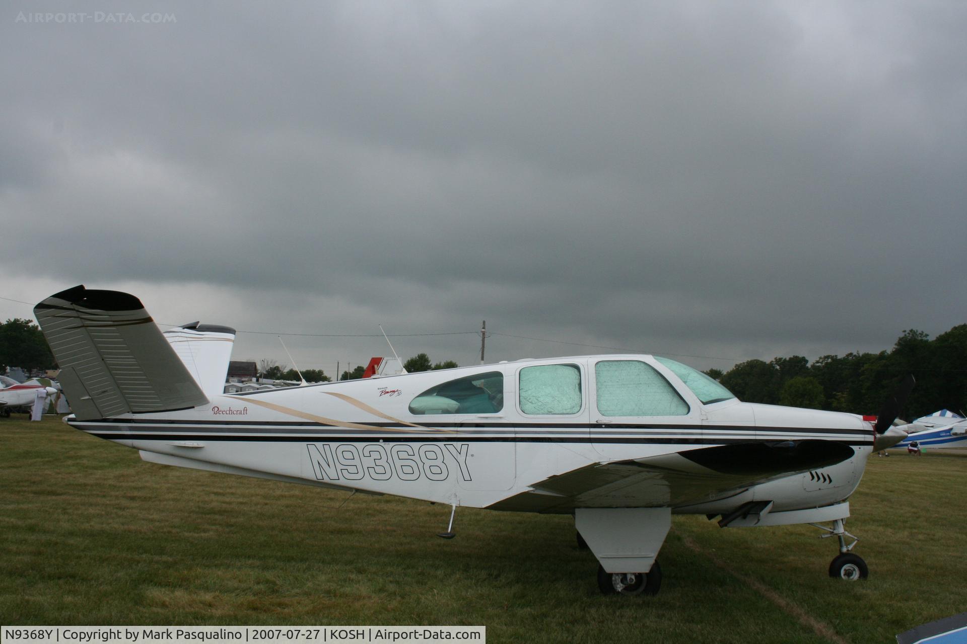 N9368Y, 1960 Beech N35 Bonanza C/N D-6569, Beech N35
