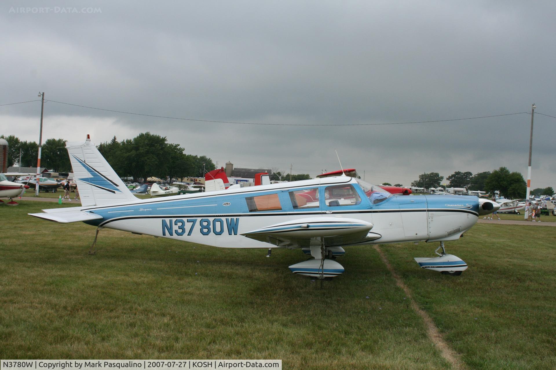 N3780W, 1966 Piper PA-32-260 Cherokee Six Cherokee Six C/N 32-702, Piper PA-32-260