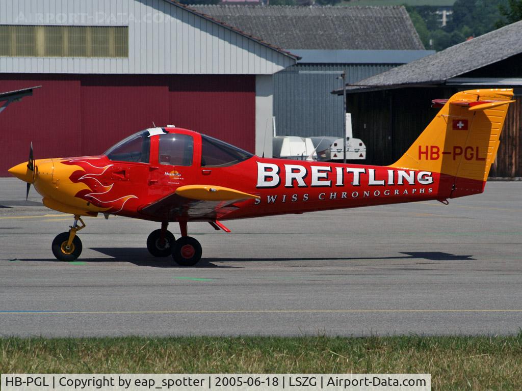 HB-PGL, 1981 Piper PA-38-112 Tomahawk Tomahawk C/N 38-82A0011, parked