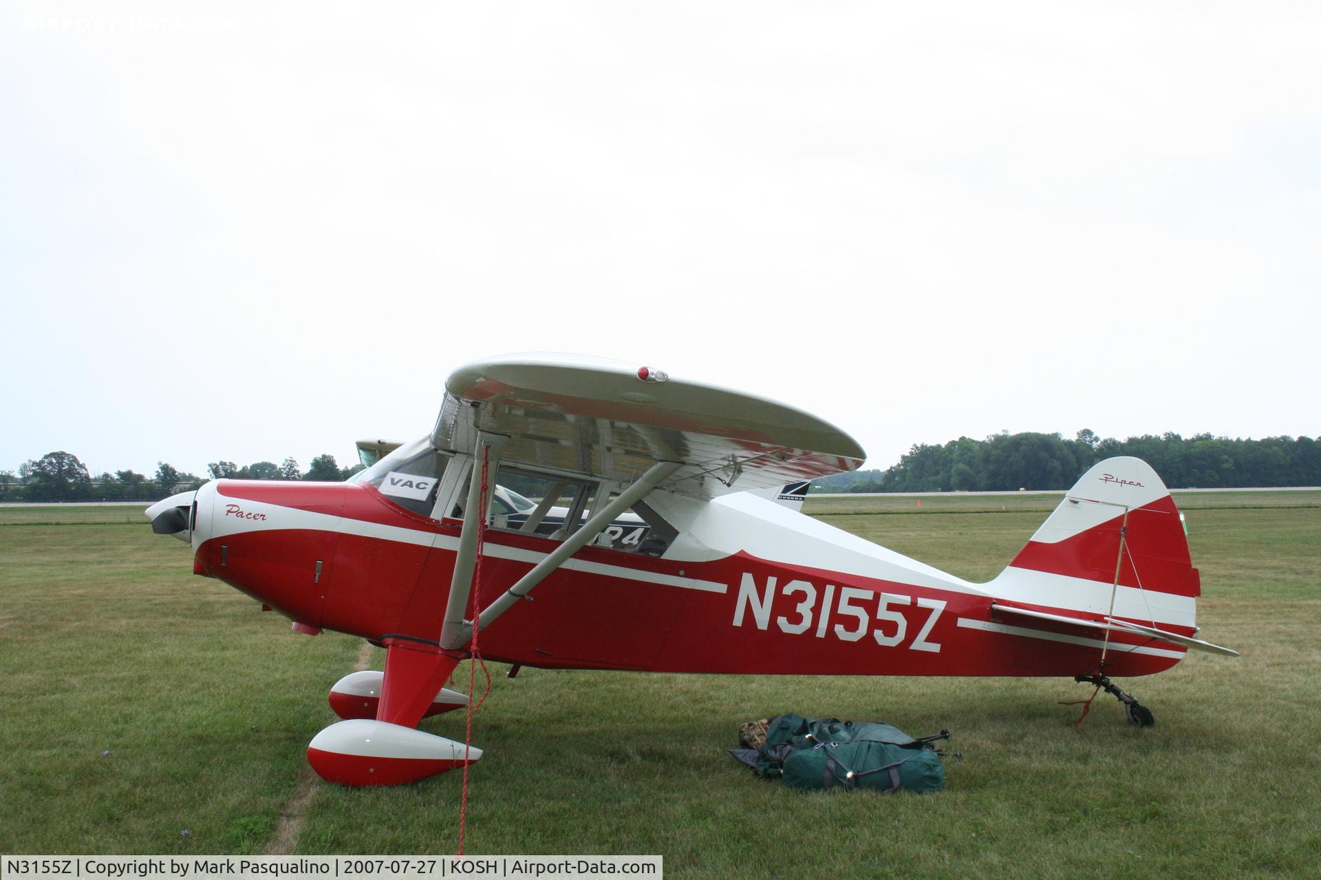 N3155Z, 1959 Piper PA-20-150 Pacer C/N 22-7102, Piper PA-22-150