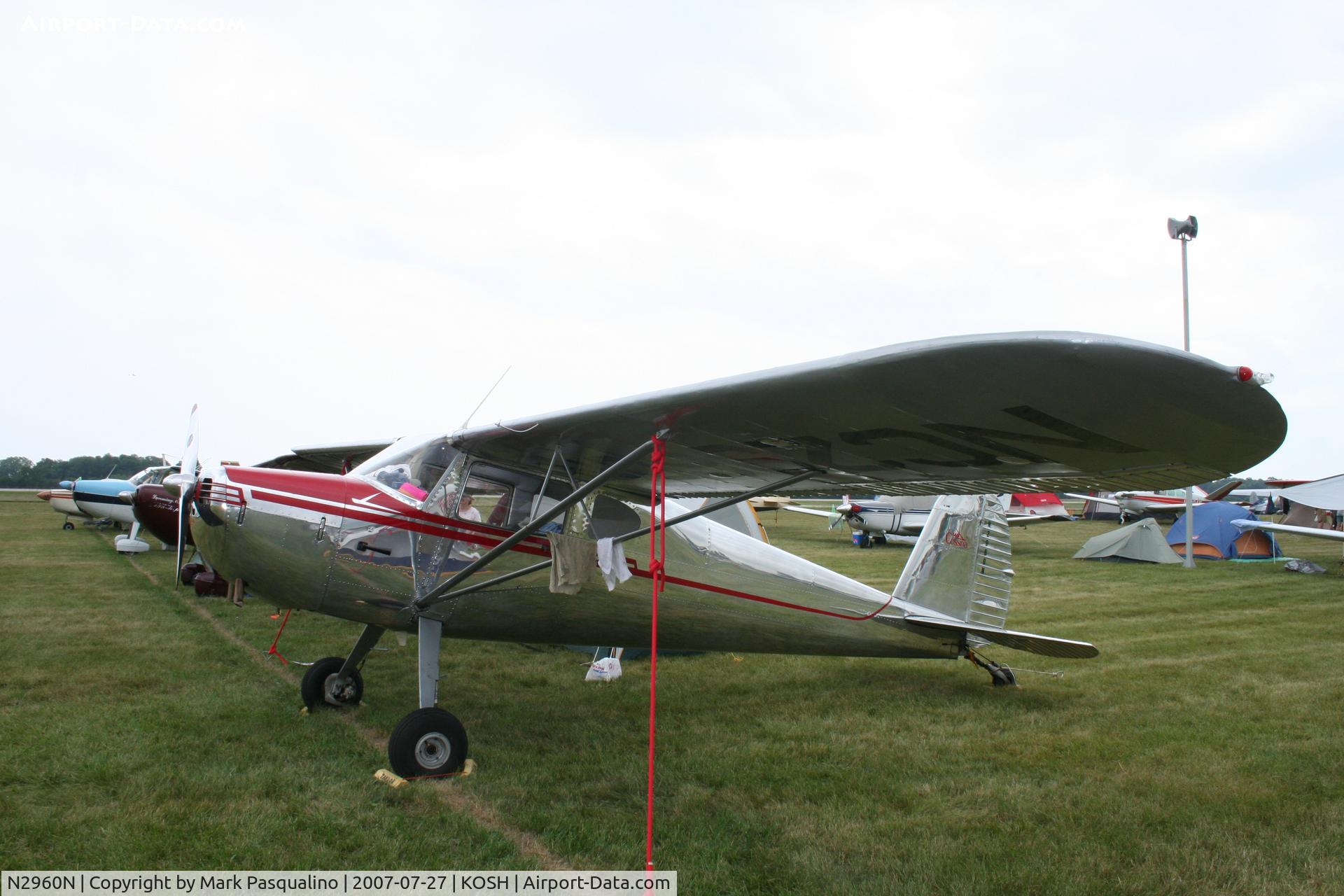 N2960N, 1947 Cessna 140 C/N 13218, Cessna 140