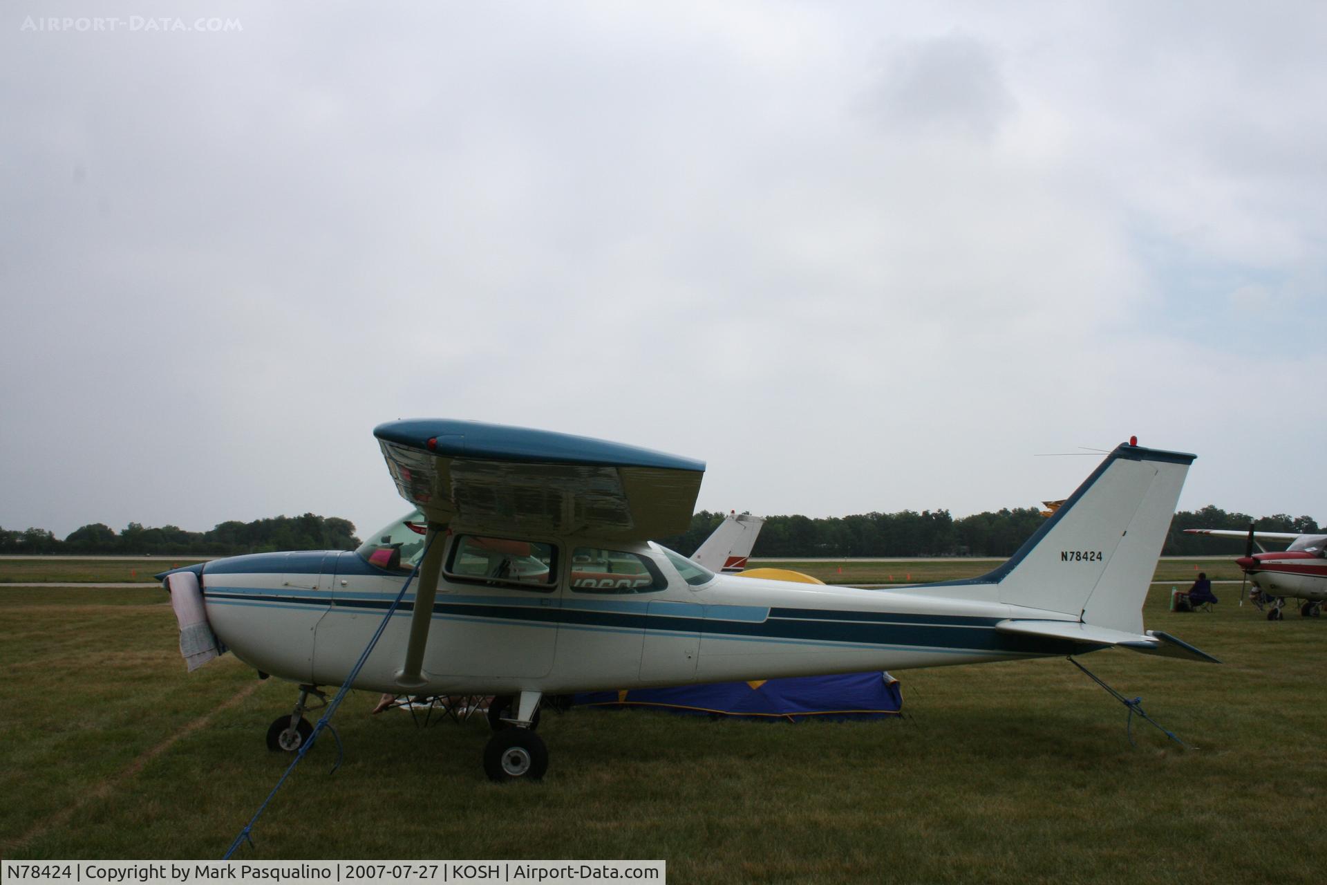 N78424, 1968 Cessna 172K Skyhawk C/N 17257611, Cessna 172