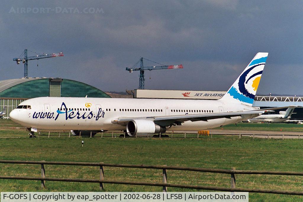 F-GOFS, 1993 Boeing 767-39H C/N 26257, Taxi Holdingpoint 34