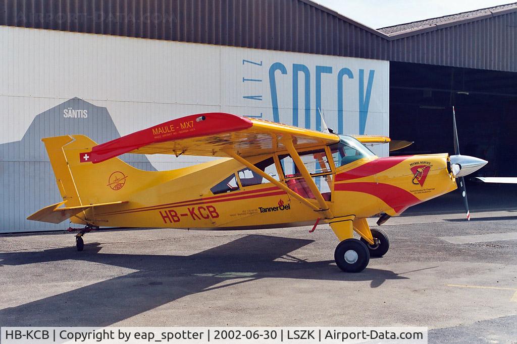 HB-KCB, 1988 Maule MX-7-235 Star Rocket C/N 10069C, Airdisplay at Speck