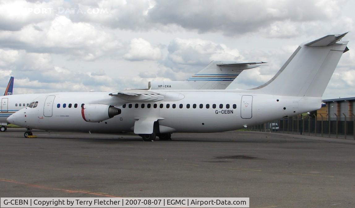 G-CEBN, 1993 British Aerospace Avro 146-RJ100 C/N E3238, Bae146
