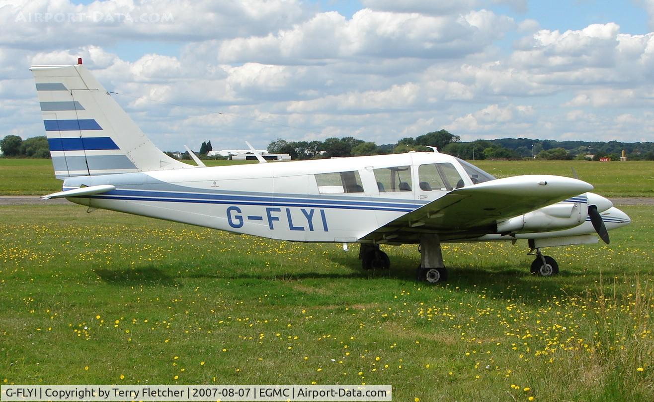 G-FLYI, 1972 Piper PA-34-200T Seneca II C/N 34-7250144, Pa-34-200-2