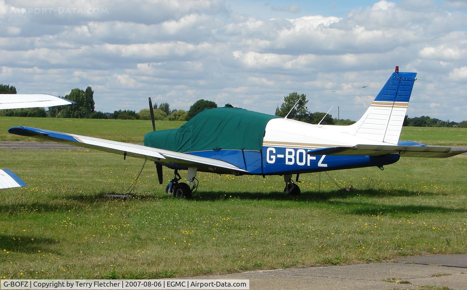 G-BOFZ, 1978 Piper PA-28-161 Cherokee Warrior II C/N 28-7816255, Pa-28-161