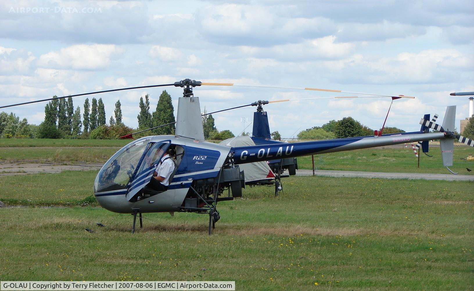 G-OLAU, 1989 Robinson R22 Beta C/N 1119, Robinson R22 Beta