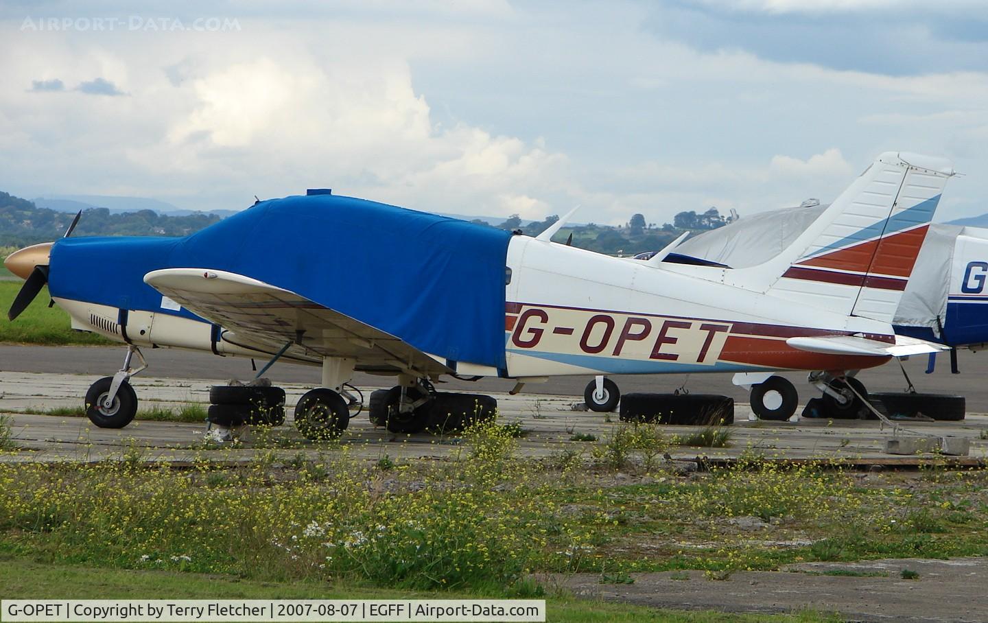 G-OPET, 1975 Piper PA-28-181 Cherokee Archer II C/N 28-7690067, Pa-28-181