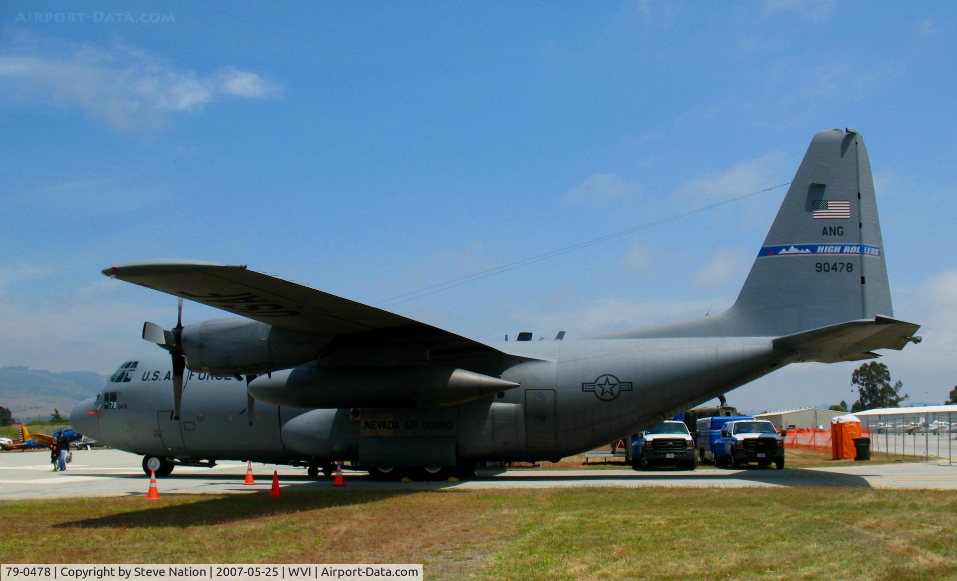 79-0478, 1979 Lockheed C-130H Hercules C/N 382-4858, Nevada ANG Lockheed C-130H 