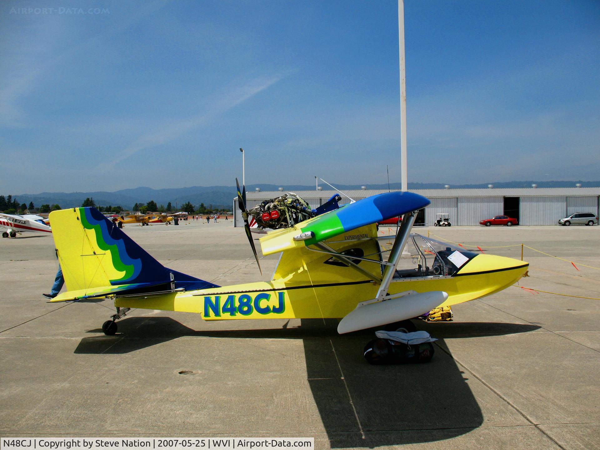 N48CJ, 2006 Progressive Aerodyne Searey C/N 1MK291C, 2006 Spratt SEA REY homebuilt amphibian @ Watsonville, CA airshow