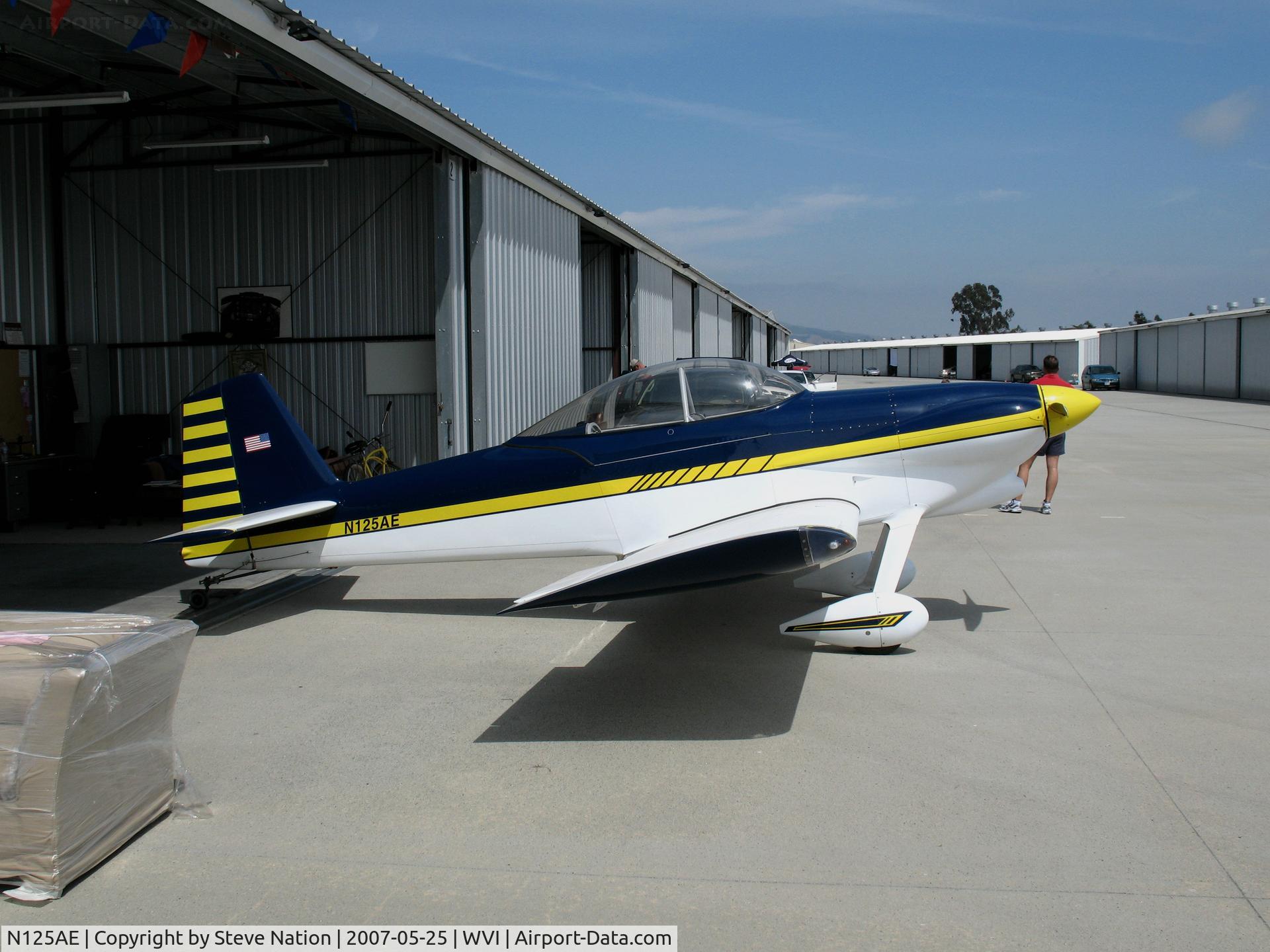 N125AE, 2000 Vans RV-4 C/N 3262, 2000 Caine VANS RV4 homebuilt @ Watsonville, CA airshow
