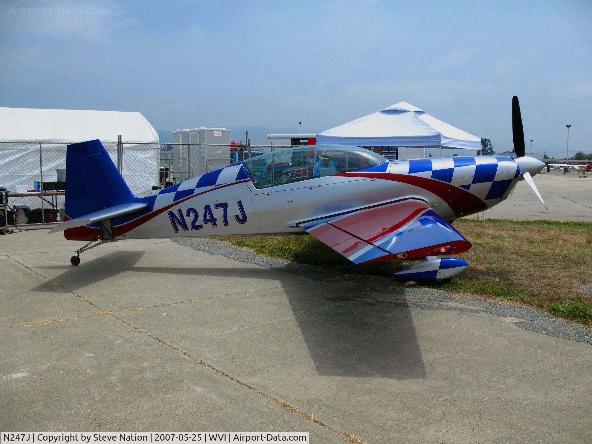 N247J, 2006 Extra EA-300/L C/N 1247, Southeast Aero Sales 2006 Extra Flugzeugbau Gmbh EA 300/L @ Watsonville, CA airshow